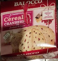 Il Panettone Cereali and Cranberries