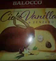 Colomba cioko vaniglia