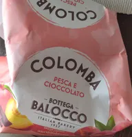 Colomba pesca e cioccolato
