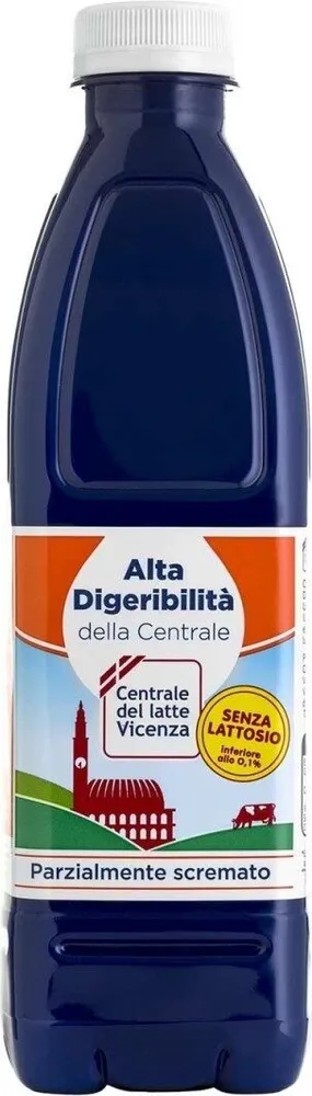 Latte parzialmente scremato senza lattosio
