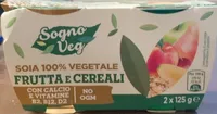 soia 100% vegetale frutta e cereali
