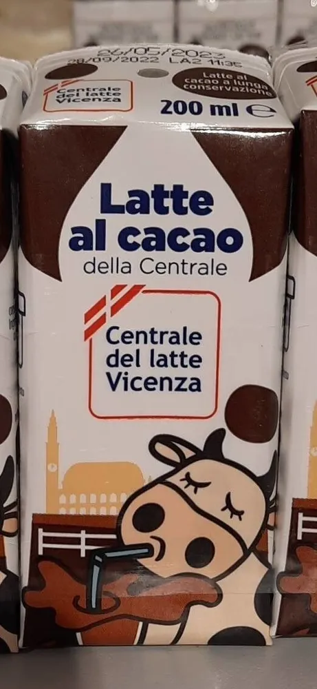 Latte al cacao