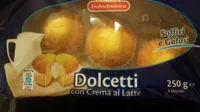 dolcetti con crema al latte