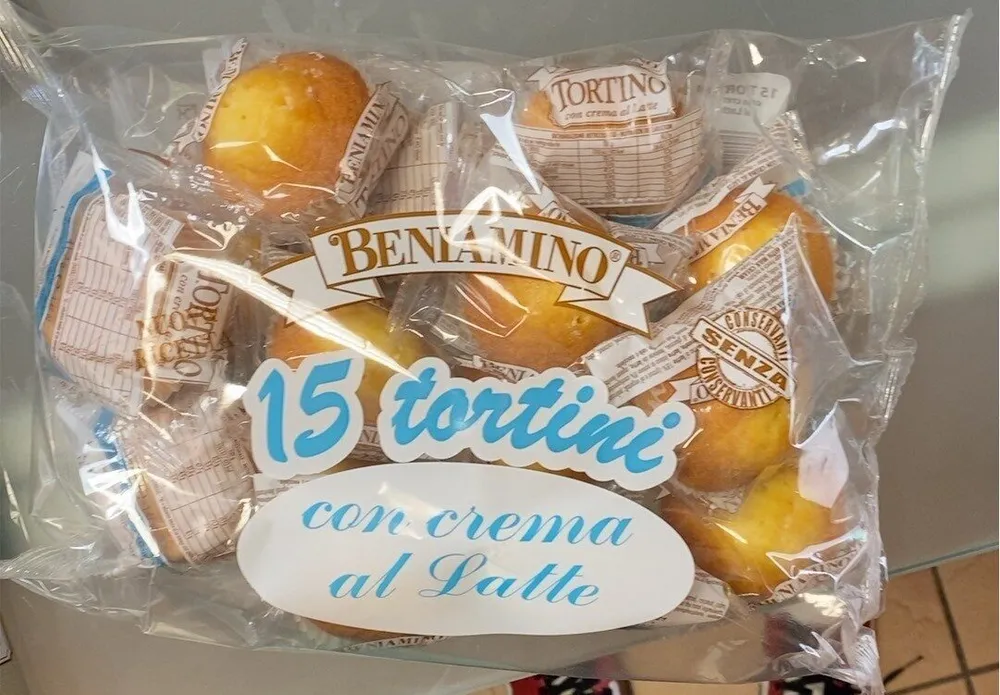 Tortini con crema al latte