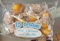 Tortini con crema al latte
