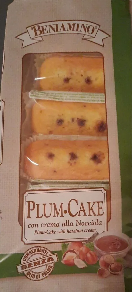 Plumcake nocciola
