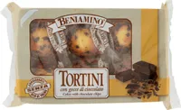 Tortini con gocce di cioccolato