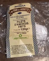 Filets d'anchois frits