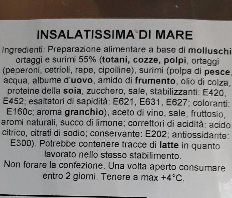 Insalatissima di mare