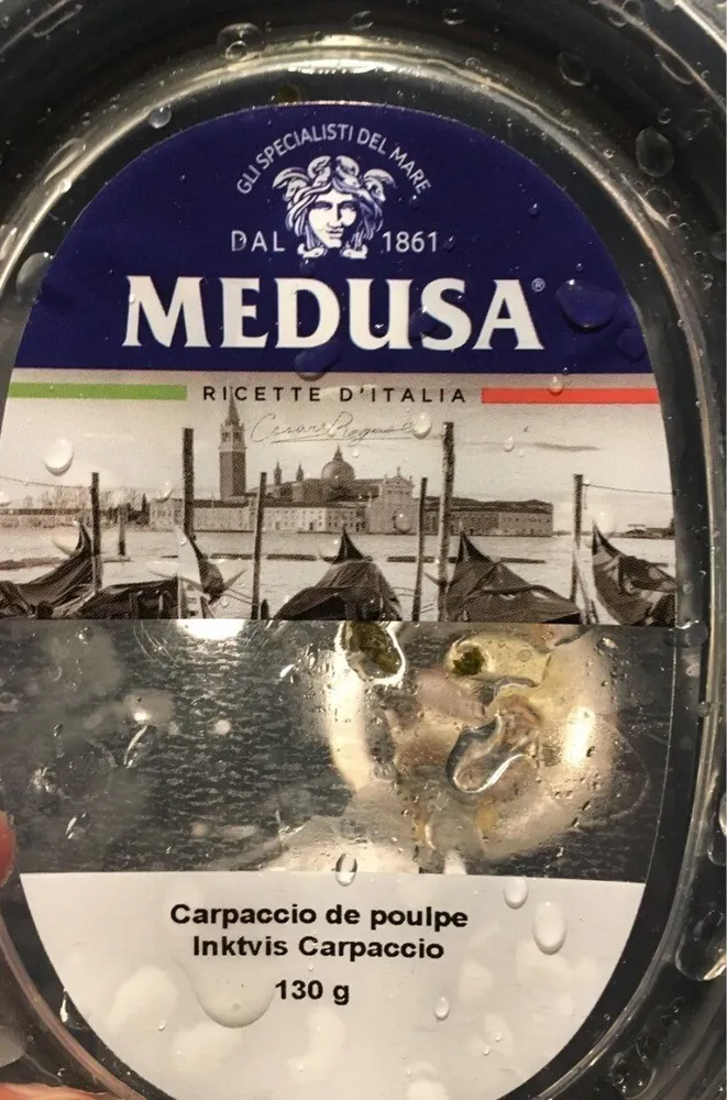 Carpaccio de poulpe