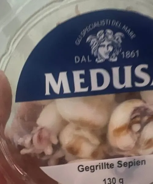 Gegrillte sepien