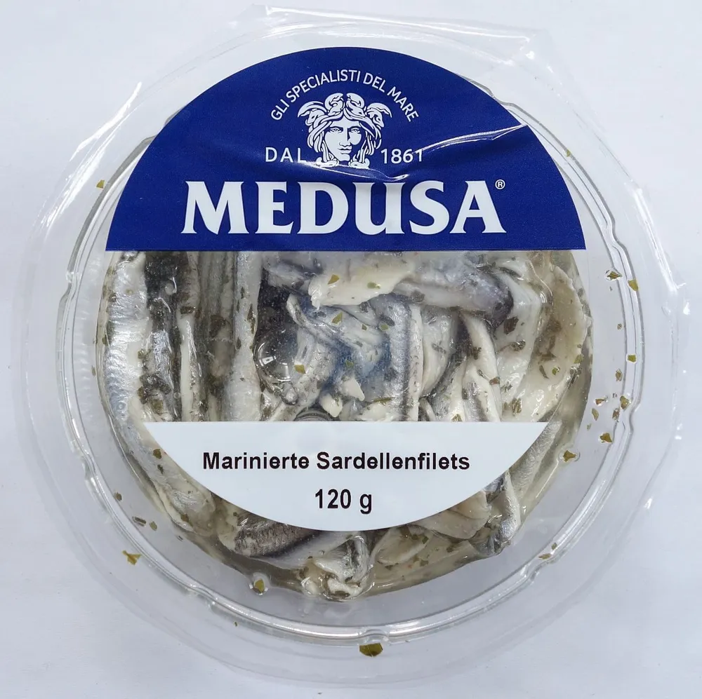 Marinierte Sardellenfilets