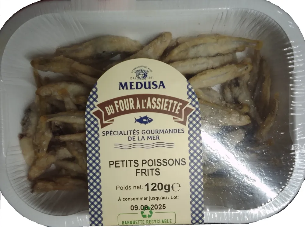 Petits poissons frits