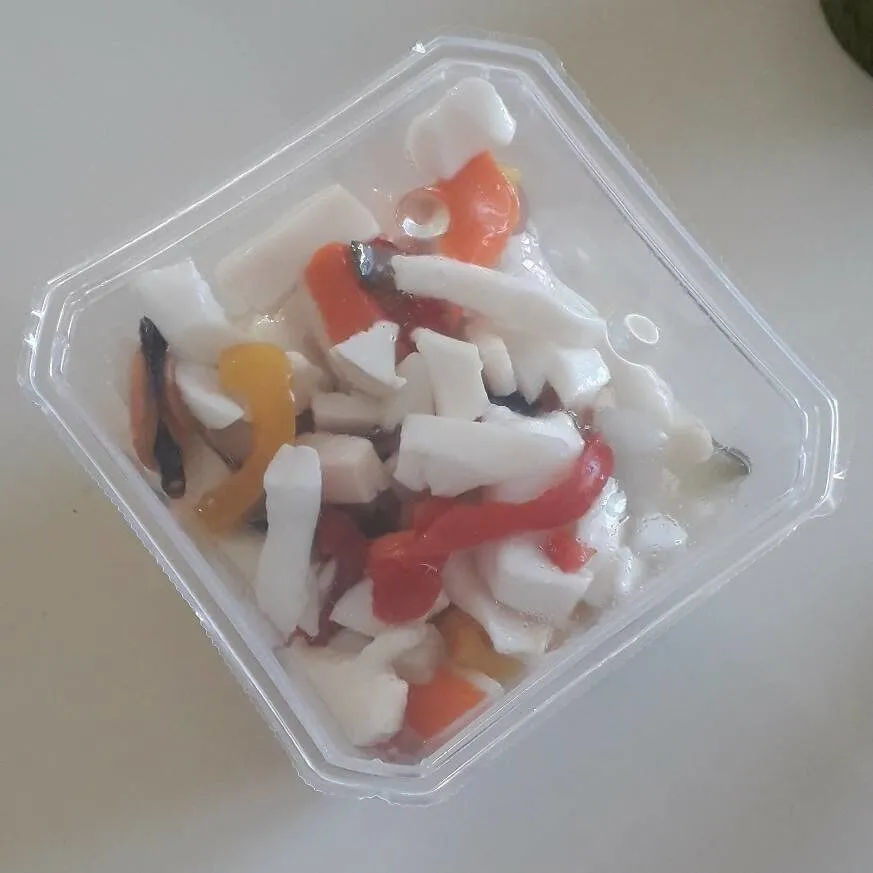 Insalata di mare com verdure