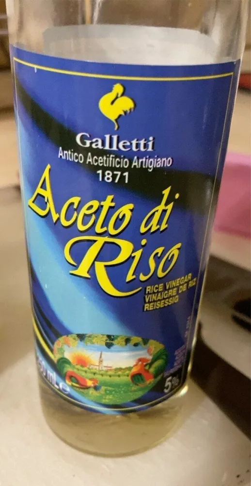 Aceto di riso