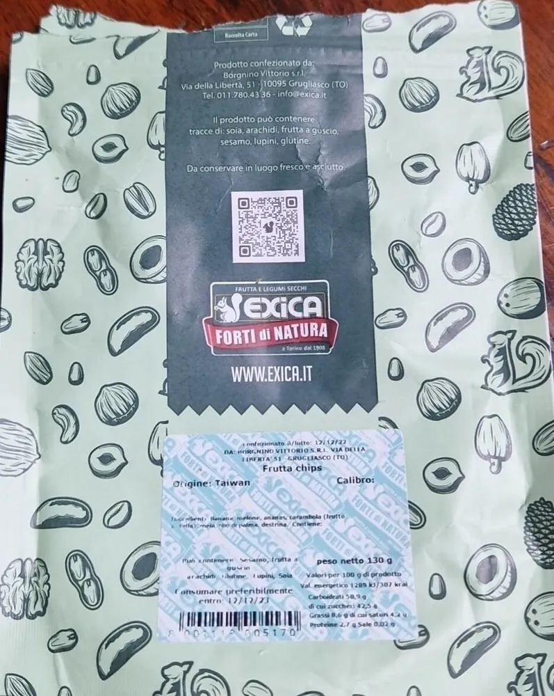 Frutta Mista chips