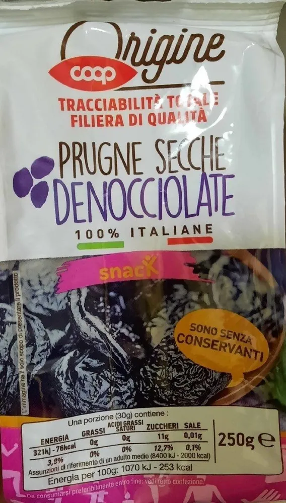 Prugne secche denocciolate