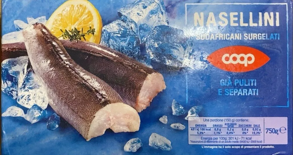 Nasellini Sudafricani Surgelati