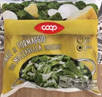 Spinaci al formaggio con mozzarella surgelati