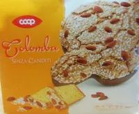 Colomba senza scorze di agrumi candite