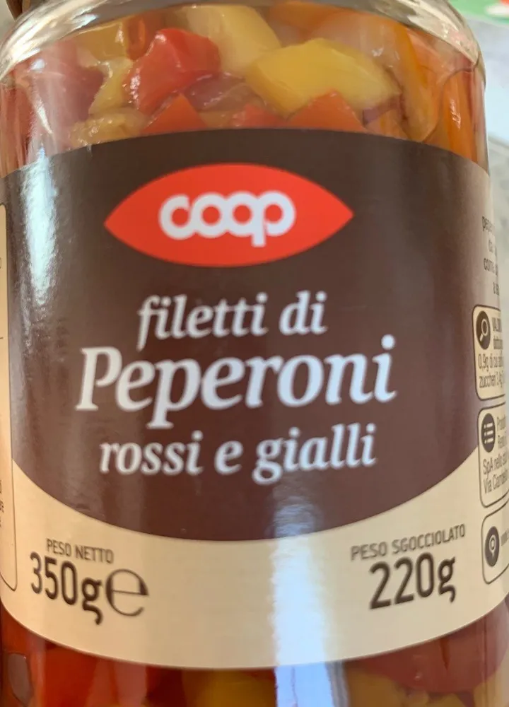 Filetti di peperoni