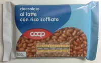 Cioccolato al latte con riso soffiato