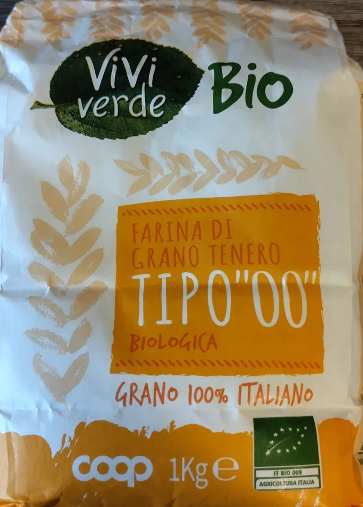 farina di grano tenero tipo ';00'; biologica
