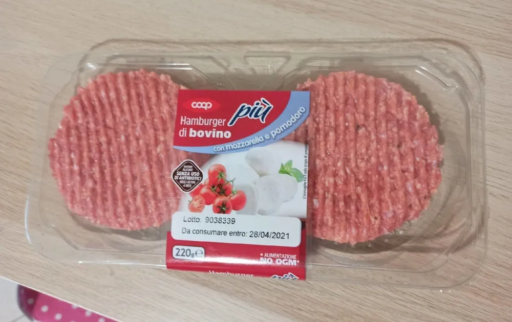 Hamburger di bovino