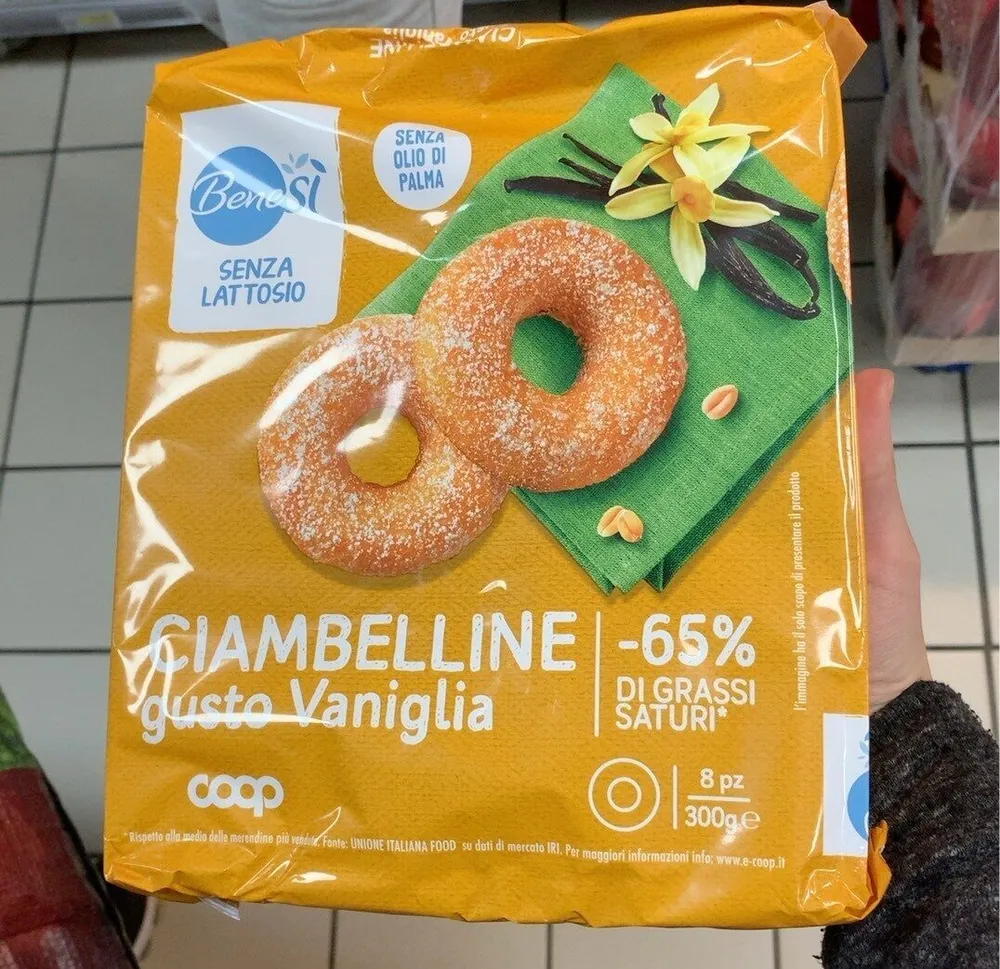 Ciambelline vaniglia bene sì