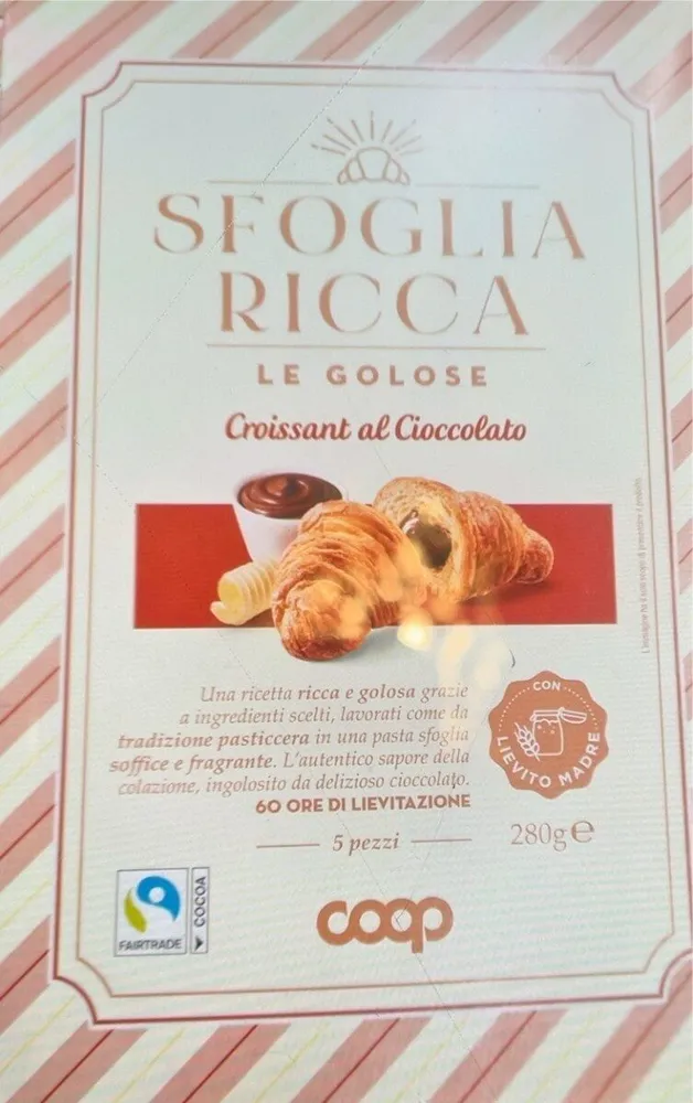 Croissant al cioccolato