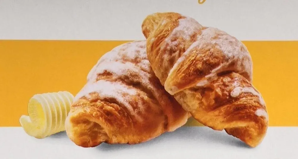 Sfoglia ricca mini croissant glassati
