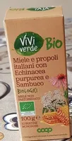 Mielee propoli con echinacea purpurea e sambuco