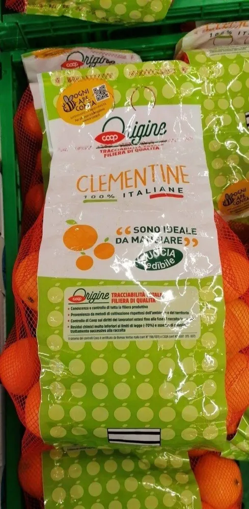 Clementine CAT 1 origine COOP