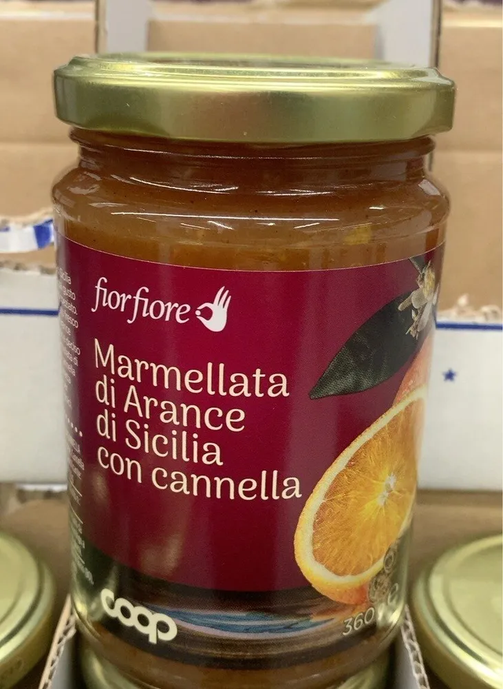 Marmellata arance e cannella