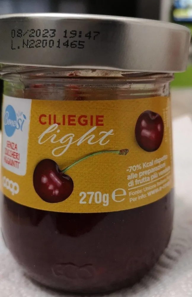 Ciliegie light- benesì