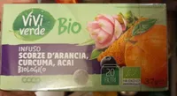 Infuso scorze d'arancia curcuma acai biologico