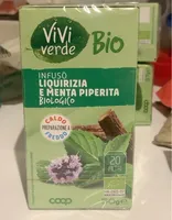 Infuso liquirizia e menta piperita