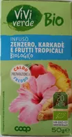 Infuso Zenzero Karkadè e Frutti Tropicali
