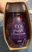 Mirtilli e Uva Rossa spremuta di frutta