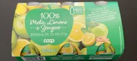 100% mela, limone e zenzero