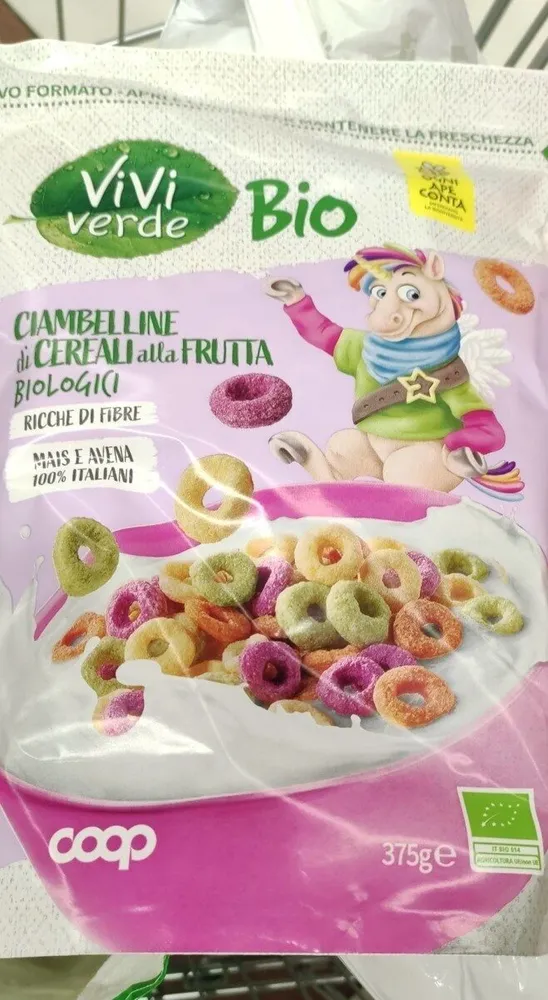Ciambelline cereali alla frutta