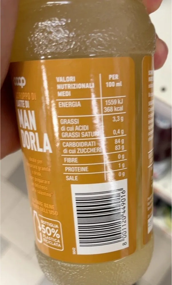 Latte di mandorla