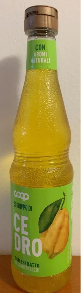 Sciroppo di cedro