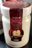 Yogurt da latte di montagna con mela di Valtellina IGP e cannella