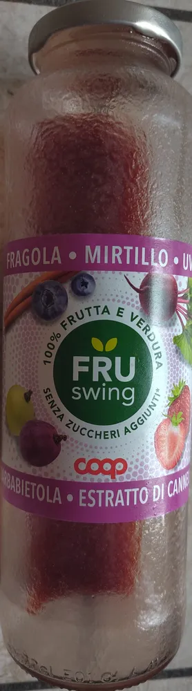 Fru swing fragola mirtillo uva barbabietola cannella