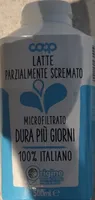 Latte parzialmente scremato microfiltrato