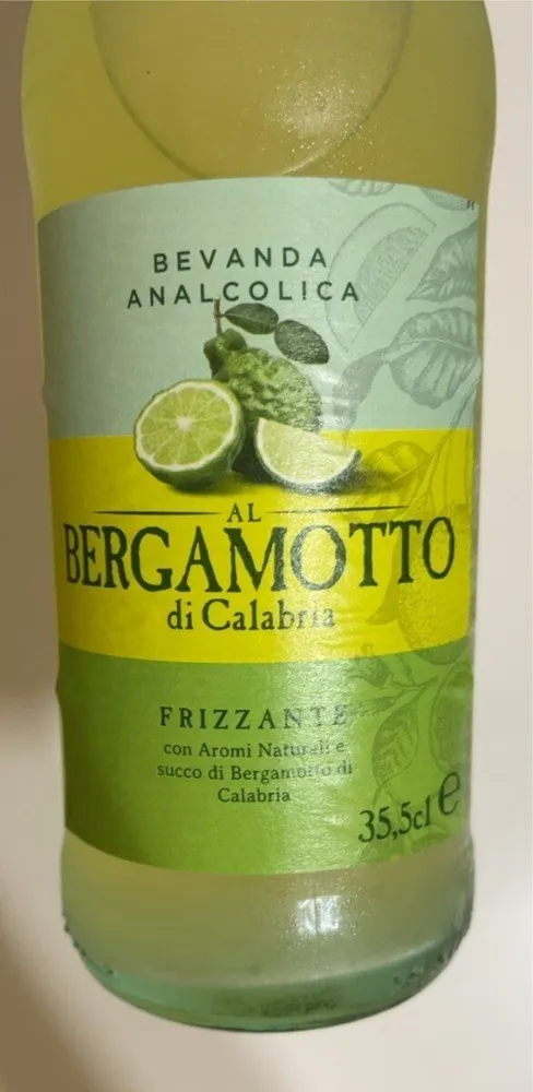 Bevanda analcolica bergamotto di calabria