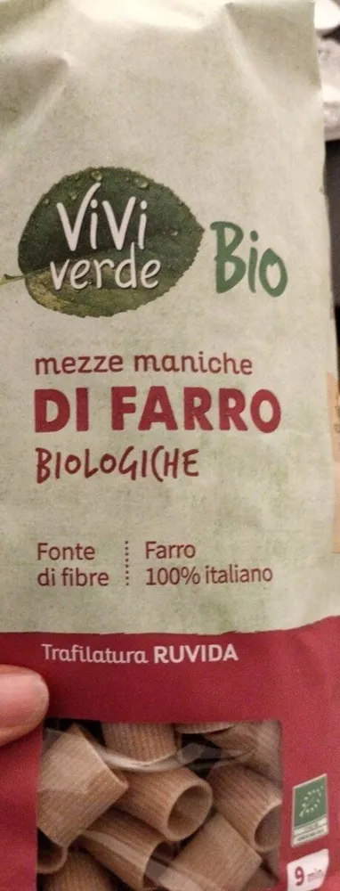 Mezze maniche di farro biologiche
