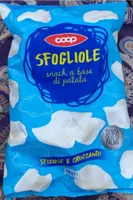 Sfogliole snack a base di patata