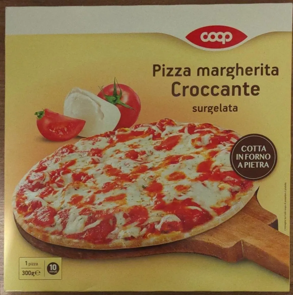 Pizza Margherita Croccante Surgelata
